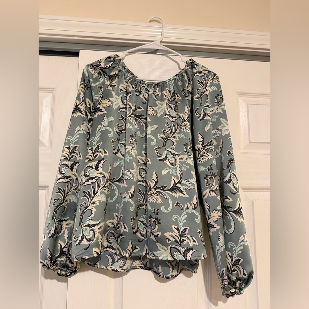 LOFT Floral Blouse